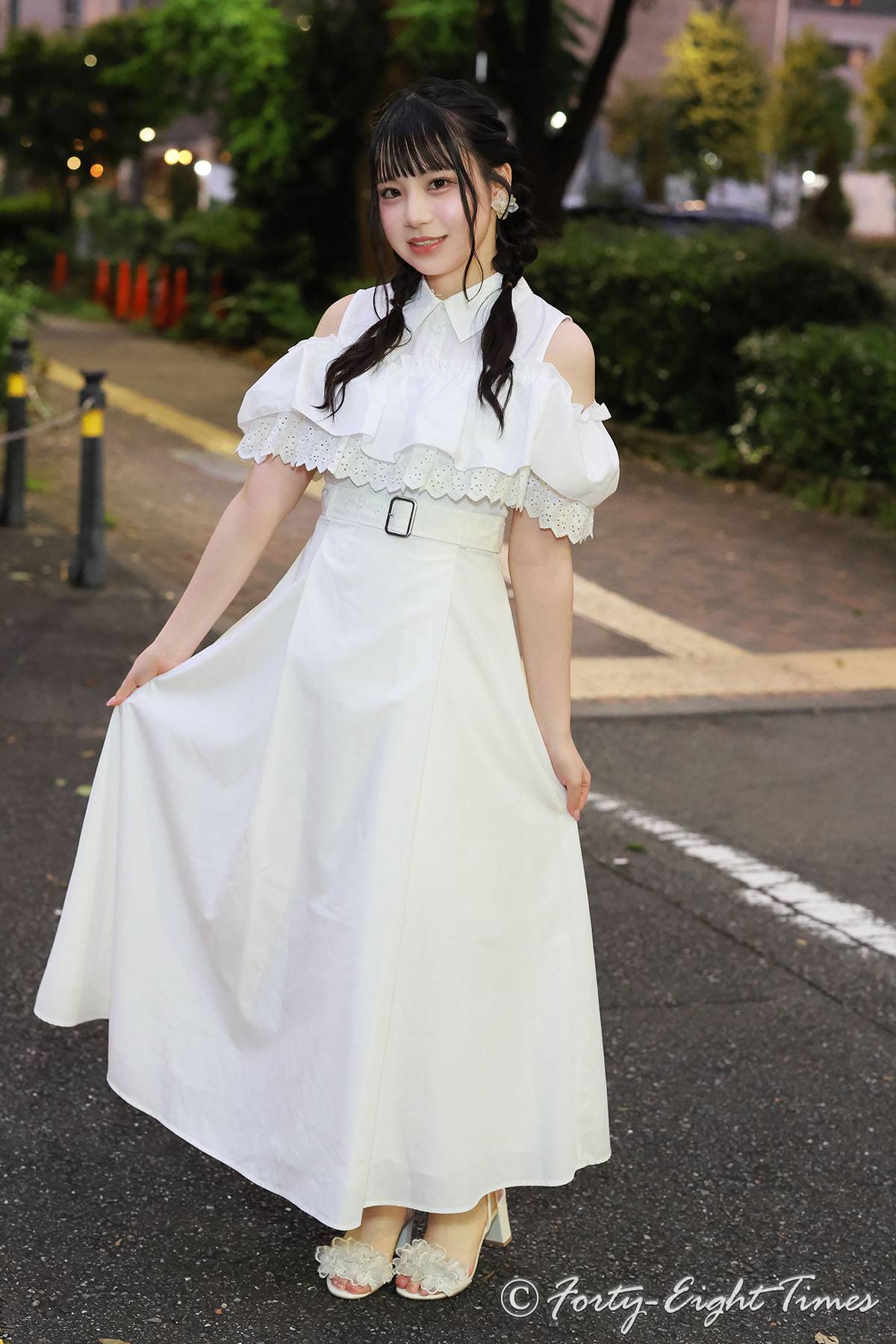 NGT48 喜田花恵　シアターくじ NGT48 喜多花恵が初の少人数選抜入り！ 都会の夜に撮影＆単独